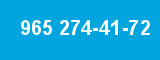 965 274-41-72 965 274-41-72